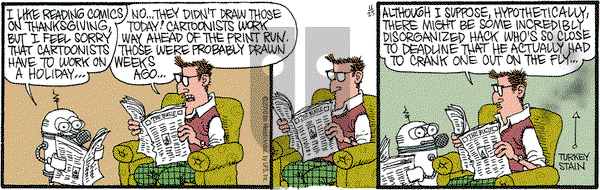 Monty on Thursday November 25, 2010 Comic Strip