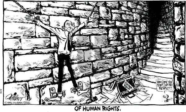 Pat Oliphant - Saturday March 19, 1994 Comic Strip