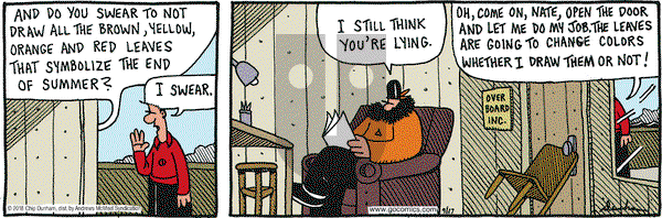 Overboard on Monday September 17, 2018 Comic Strip
