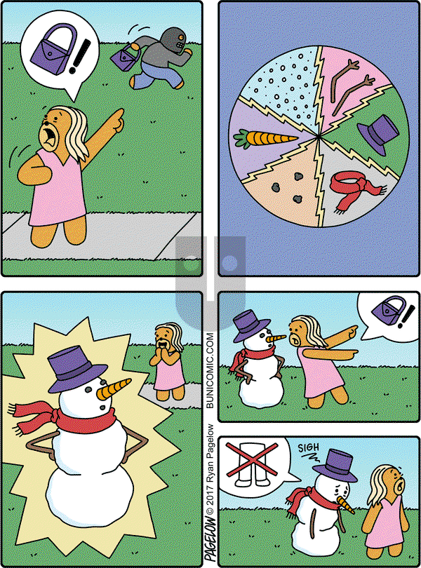 Buni on Monday December 4, 2017 Comic Strip