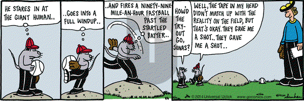 Overboard on Wednesday April 9, 2014 Comic Strip