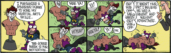 Monty on Friday October 4, 2019 Comic Strip