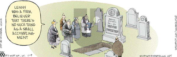 Non Sequitur on Wednesday November 9, 2011 Comic Strip