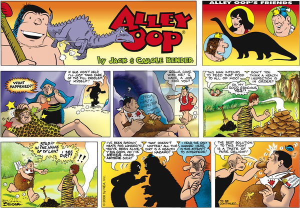 Alley Oop on Sunday June 4, 2006 Comic Strip