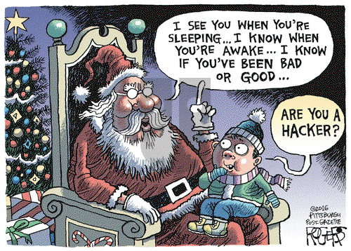 Rob Rogers on Friday December 16, 2016 Comic Strip