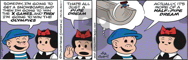 Nancy on Tuesday January 26, 2010 Comic Strip