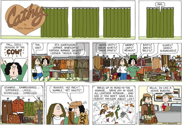 Cathy Classics on Sunday October 20, 2013 Comic Strip
