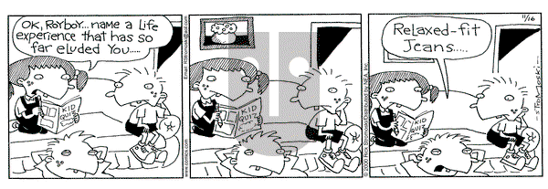 Soup to Nutz - Old on Monday January 15, 2001 Comic Strip