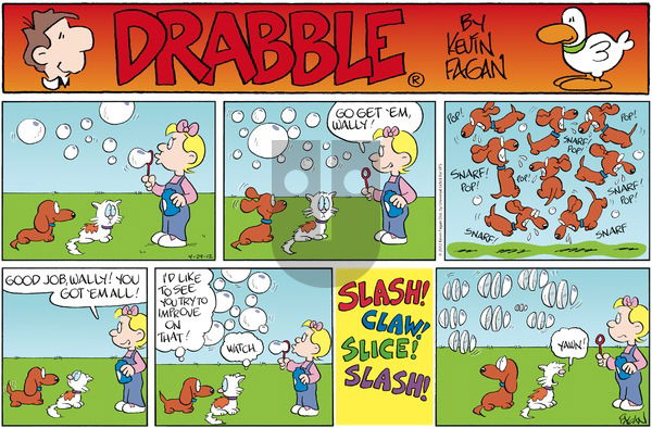 Drabble on Sunday April 29, 2012 Comic Strip