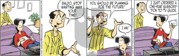 Baldo - Monday March 15, 2004 Comic Strip