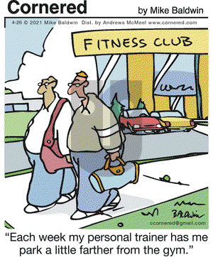 Cornered on Monday April 26, 2021 Comic Strip