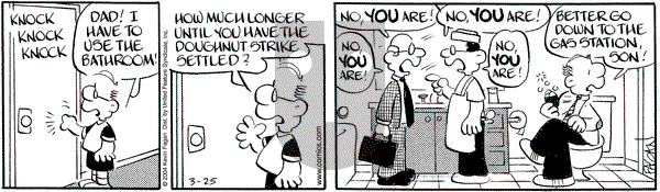 Drabble on Thursday March 25, 2004 Comic Strip