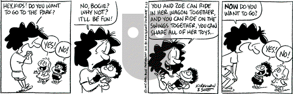Baby Blues on Thursday July 27, 1995 Comic Strip