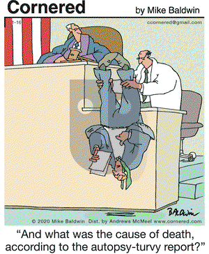 Cornered on Thursday January 16, 2020 Comic Strip