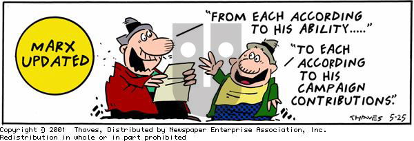 Frank and Ernest on Friday May 25, 2001 Comic Strip