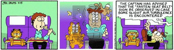 Garfield on Friday April 15, 1983 Comic Strip