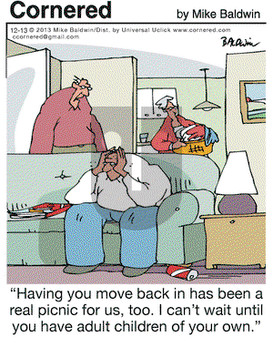 Cornered on Friday December 13, 2013 Comic Strip