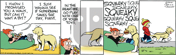 Red and Rover on Friday January 22, 2021 Comic Strip