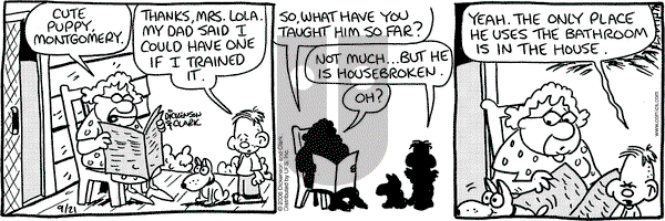 Lola on Thursday September 21, 2006 Comic Strip