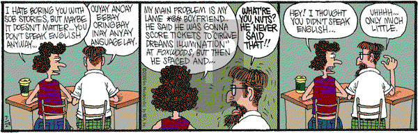 Monty on Wednesday July 29, 2009 Comic Strip
