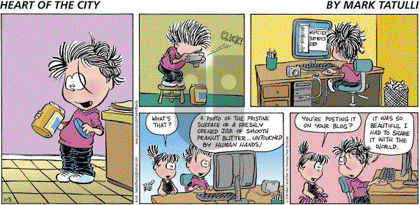 Heart of the City on Sunday November 5, 2006 Comic Strip
