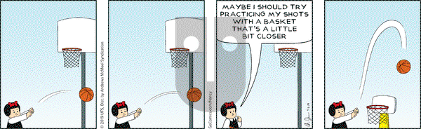 Nancy on Monday May 6, 2019 Comic Strip