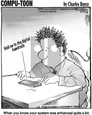 Compu-toon - Thursday April 18, 2024 Comic Strip
