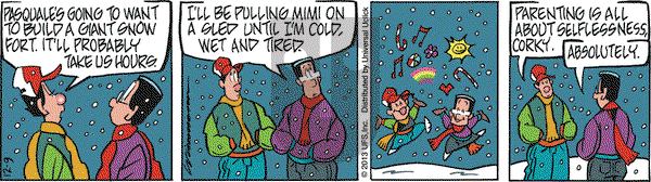 Rose is Rose on Monday December 9, 2013 Comic Strip