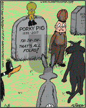 Close to Home on Thursday January 5, 2017 Comic Strip