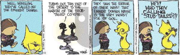 Prickly City on Sunday February 1, 2009 Comic Strip