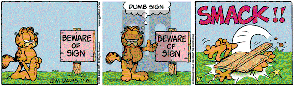 Garfield - Thursday April 6, 2006 Comic Strip