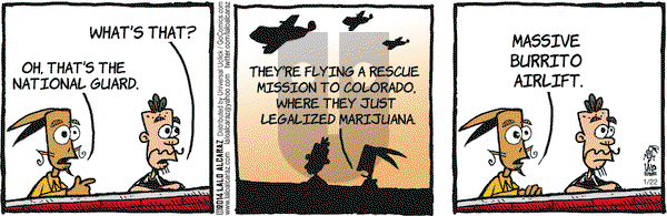 La Cucaracha on Wednesday January 22, 2014 Comic Strip