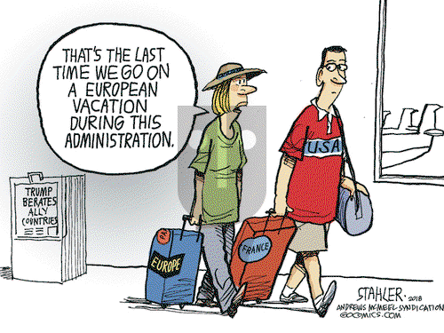 Jeff Stahler on Friday July 13, 2018 Comic Strip