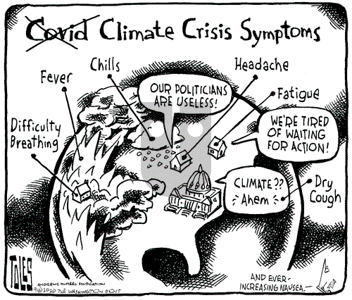 Tom Toles on Saturday September 19, 2020 Comic Strip