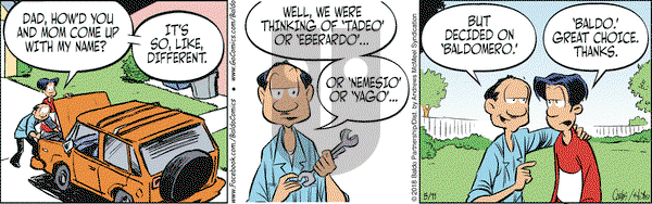 Baldo on Friday May 11, 2018 Comic Strip