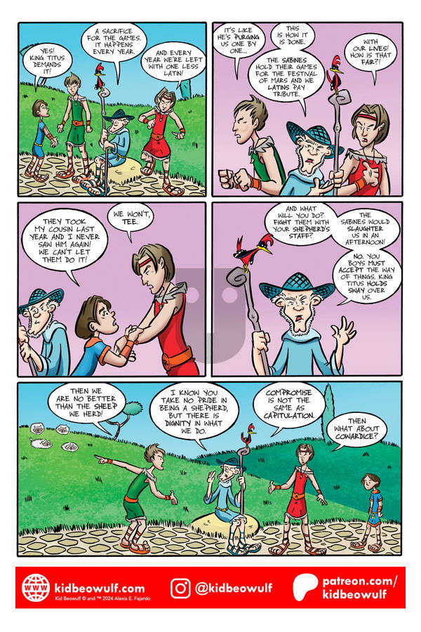 Kid Beowulf on Monday August 19, 2024 Comic Strip