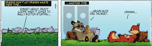 Over the Hedge on Monday June 2, 2014 Comic Strip