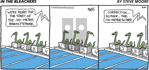 In the Bleachers on Sunday March 30, 2003 Comic Strip