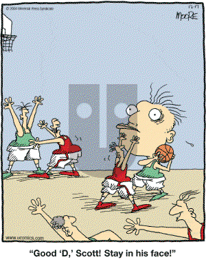 In the Bleachers - Friday December 17, 2004 Comic Strip