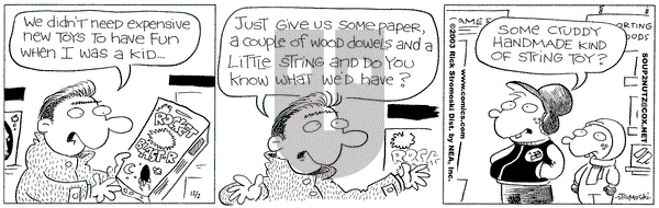 Soup to Nutz - Old on Tuesday December 2, 2003 Comic Strip