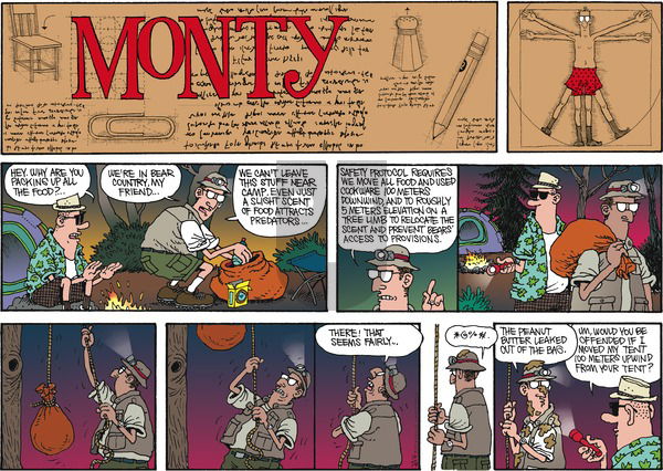 Monty on Sunday October 14, 2012 Comic Strip