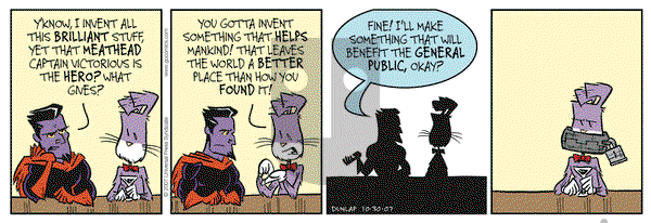 Ink Pen on Tuesday October 30, 2007 Comic Strip