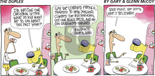 The Duplex on Sunday December 10, 2017 Comic Strip