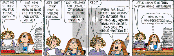 Cathy Classics on Thursday January 16, 2003 Comic Strip