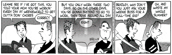 Luann on Tuesday June 8, 1999 Comic Strip