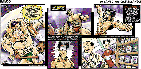 Baldo - Sunday March 11, 2001 Comic Strip