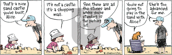 Cul de Sac on Thursday August 17, 2017 Comic Strip