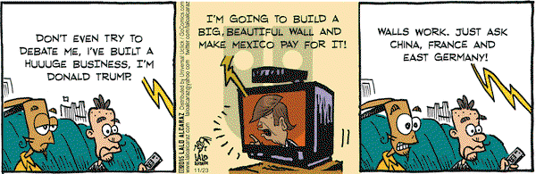 La Cucaracha on Monday November 23, 2015 Comic Strip