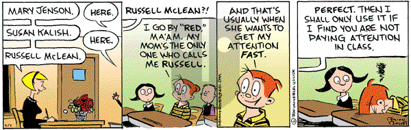 Red and Rover on Wednesday September 7, 2011 Comic Strip
