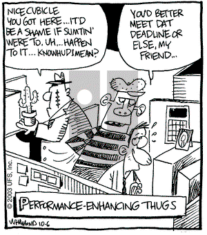 Reality Check on Monday October 6, 2003 Comic Strip